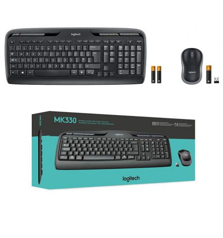 Клавиатура+мышь беспроводная Logitech MK330 Black Wireless Combo, Keyboard+Mouse, 920-003995 (set fara fir tastatura+mouse/беспроводной комплект клавиатура+мышь) Клавиатура+мышь беспроводная Logitech MK330 Black Wireless Combo, Keyboard+Mouse, 920-003995 (set fara fir tastatura+mouse/беспроводной комплект клавиатура+мышь)