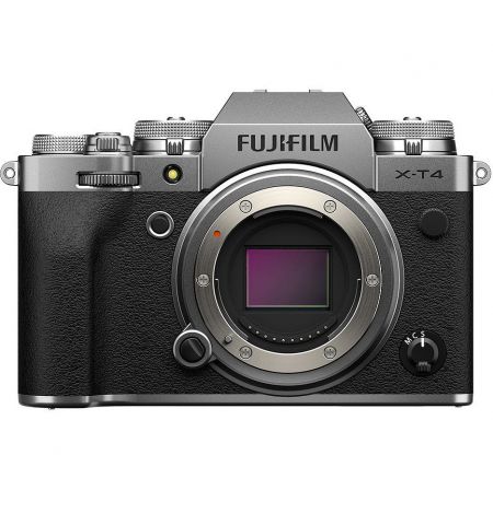 Fujifilm X-T4 silver body, Mirrorless Digital Camera Fujifilm X System