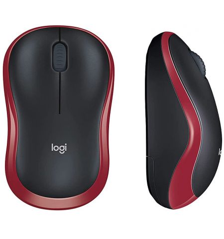 Logitech M185 Red Wireless Mouse, USB, 910-002240 (mouse fara fir/беспроводная мышь) Logitech M185 Red Wireless Mouse, USB, 910-002240 (mouse fara fir/беспроводная мышь)