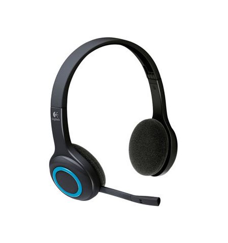 Logitech Wireless Headset H600, Noise-canceling microphone, USB Nano receiver 2.4 GHz wireless, 981-000342 (casti fara fir cu microfon/беспроводные наушники с микрофоном)