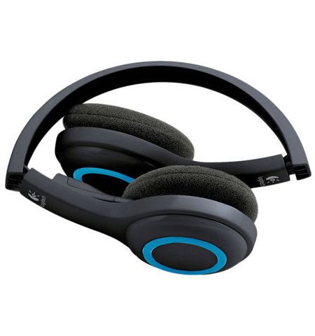 Logitech Wireless Headset H600, Noise-canceling microphone, USB Nano receiver 2.4 GHz wireless, 981-000342