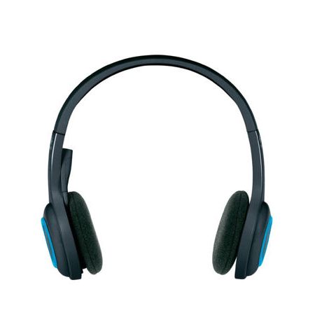 Logitech Wireless Headset H600, Noise-canceling microphone, USB Nano receiver 2.4 GHz wireless, 981-000342