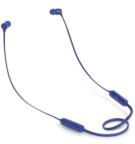 JBL Tune T110BT Blue Bluetooth Wireless In-Ear Headphones, 20Hz-20kHz, 16 Ohms, 96dB, Microphone, Remote, BT4.0, 120 mAh Lithium-Ion Polymer up to 6 hours, JBLT110BTBLU