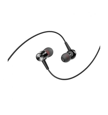 Borofone BM52 black (728906) Revering wired earphones with microphone, Speaker outer diameter 9MM, cable length 1.2m, Microphone