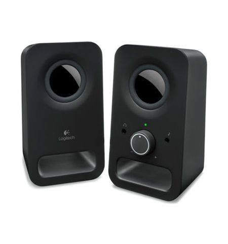 Колонки Logitech Z150 Multimedia Speakers 2.0 Midnight Black (RMS 3W, 2x1.5W satel.), 980-000814 (boxe sistem acustic/колонки акустическая сиситема)