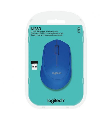 Мышь беспроводная Logitech M280 Blue Wireless Mouse, USB, 910-004290 (mouse fara fir/беспроводная мышь) Мышь беспроводная Logitech M280 Blue Wireless Mouse, USB, 910-004290 (mouse fara fir/беспроводная мышь)