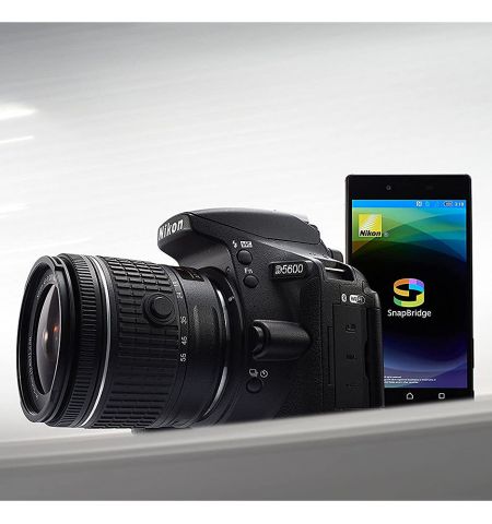 Nikon D5600 kit AF-S 18-140VR black, 24.2Mpx CMOS 23,2x15,4mm; ISO up to25600; EXPEED 4; Full HD Nikon D5600 kit AF-S 18-140VR black, 24.2Mpx CMOS 23,2x15,4mm; ISO up to25600; EXPEED 4; Full HD