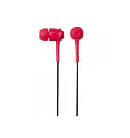 E11017 ELECOM "Rose" Flower Shaped Stereo Headphones (Red), 20 Hz to 20 kHz, 16 Ohm, 97 dB/1 mW (mini casti/мини наушники)