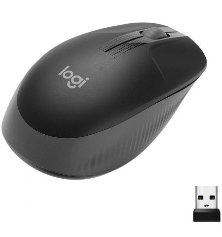 Logitech M190 CHARCOAL Wireless Mouse USB, 910-005905 (mouse fara fir/беспроводная мышь) Logitech M190 CHARCOAL Wireless Mouse USB, 910-005905 (mouse fara fir/беспроводная мышь)
