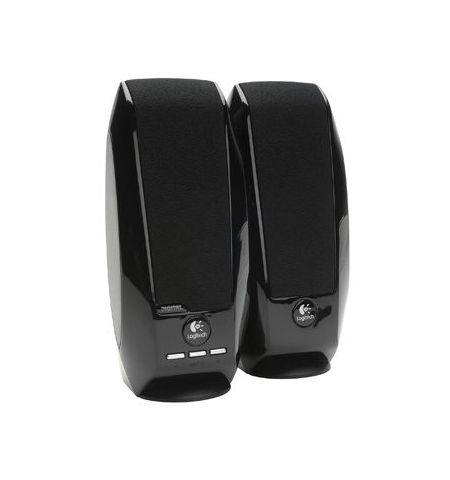 Logitech S150 Digital USB Speaker System, Black, 2.0, RMS 1.2W, 2x0.6W, 90 - 20.000 Hz, 980-000029