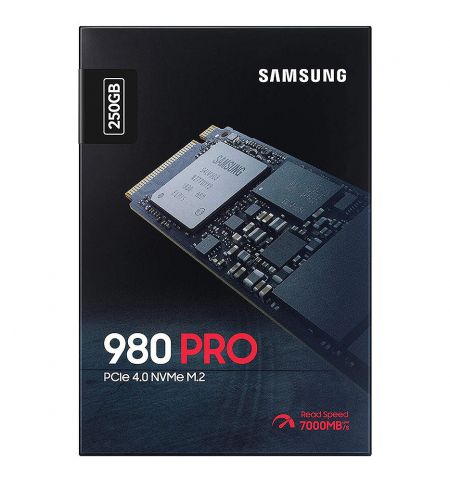 250GB SSD PCIe 4.0 x4 NVMe 1.3c M.2 Type 2280 Samsung 980 PRO MZ-V8P250BW, Read 6400MB/s, Write 4800MB/s (solid state drive intern SSD/внутрений высокоскоростной накопитель SSD) 250GB SSD PCIe 4.0 x4 NVMe 1.3c M.2 Type 2280 Samsung 980 PRO MZ-V8P250BW, Read 6400MB/s, Write 4800MB/s (solid state drive intern SSD/внутрений высокоскоростной накопитель SSD)