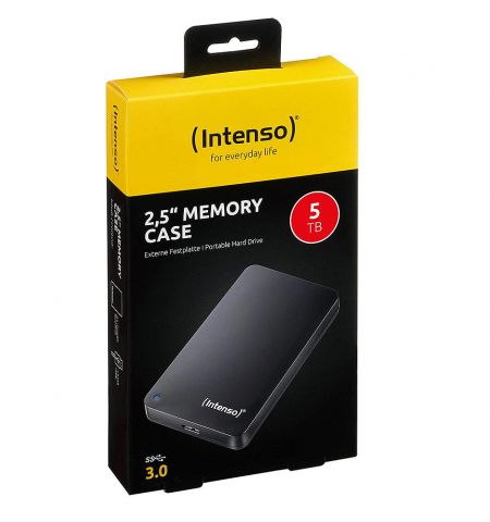 Внешний жесткий диск 2.5" 5TB External HDD Intenso Memory Case, Black, USB 3.0, 6021513 (hard disk extern HDD/Внешний жесткий диск HDD) Внешний жесткий диск 2.5" 5TB External HDD Intenso Memory Case, Black, USB 3.0, 6021513 (hard disk extern HDD/Внешний жесткий диск HDD)