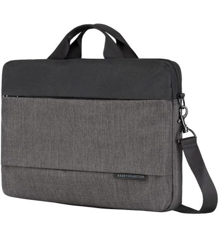 Сумка для ноутбука ASUS EOS 2 Carry Bag, for notebooks up to 15.6, Black (Максимально поддерживаемая диагональ 15.6 дюйм), 90XB01DN-BBA000 (ASUS)