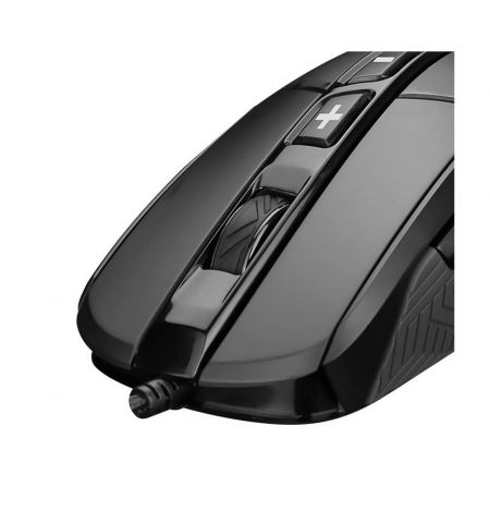 Мышь игровая MARVO G957, Gaming mouse 10000dpi adjustable, Optical sensor (Pixart), 7 programmable buttons, RGB, Advanced configuration, Braided cable, USB, Black Мышь игровая MARVO G957, Gaming mouse 10000dpi adjustable, Optical sensor (Pixart), 7 programmable buttons, RGB, Advanced configuration, Braided cable, USB, Black