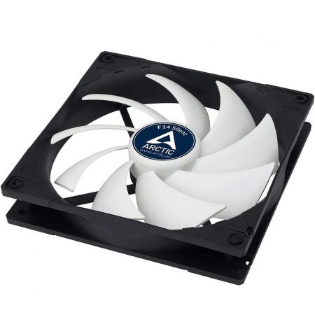Case/CPU FAN Arctic F14 Silent, Black, 140x140x27 mm, 3-pin, 800rpm, Noise 0.08 Sone (@ 800 RPM), 46 CFM (78 m3/h) (ACFAN00217A) Case/CPU FAN Arctic F14 Silent, Black, 140x140x27 mm, 3-pin, 800rpm, Noise 0.08 Sone (@ 800 RPM), 46 CFM (78 m3/h) (ACFAN00217A)
