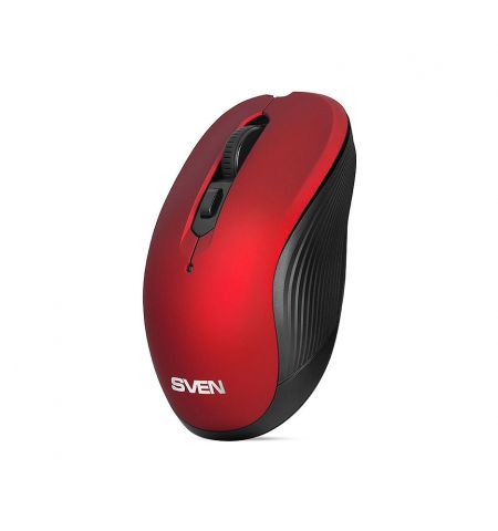 Мышь SVEN RX-560SW Wireless Red, Optical Mouse, 2.4GHz, Nano Receiver, 800/1200/1600dpi, 5+1(scroll wheel) Silent buttons, Switching DPI modes, Rubber scroll wheel, Red (mouse/мышь) Мышь SVEN RX-560SW Wireless Red, Optical Mouse, 2.4GHz, Nano Receiver, 800/1200/1600dpi, 5+1(scroll wheel) Silent buttons, Switching DPI modes, Rubber scroll wheel, Red (mouse/мышь)