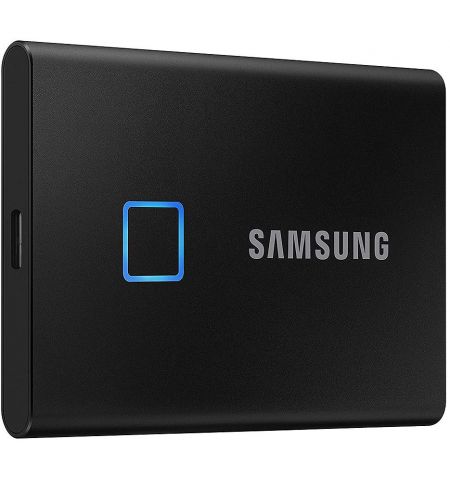 500GB Samsung Portable SSD T7 TOUCH MU-PC500K/WW External SSD, Black, Fingerprint, Read 1050 MB/s, Write 1000 MB/s, USB 3.2/Type-C (SSD extern/внешний SSD)