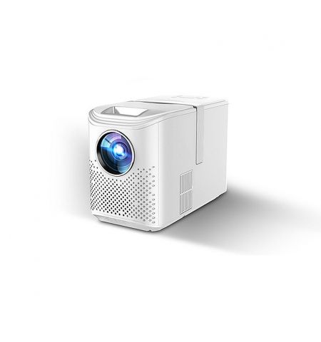 Проектор ASIO LED AY-4012 Android White Projector, Vertical Size, Android, 4" LCD TFT, 16:9 & 4:3, 4200 lumens, 2500:1, 1280x720, supp. 1080P, LED Lamp 75W, Lamp Life: 50000 hours, Pict. size: 0.88m - 5m, Speakers 2x3W, HDMI/2xUSB/AV/Audio Out
