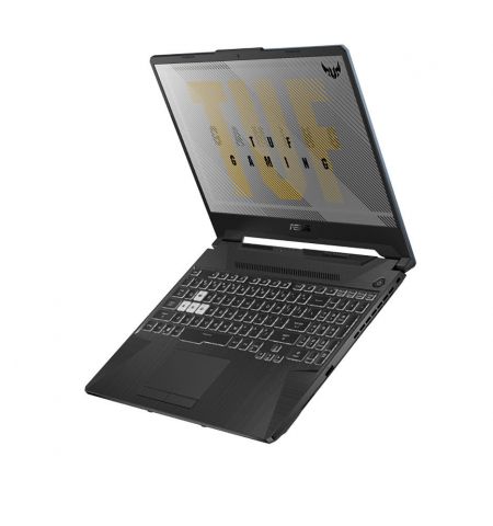 Ноутбук 15.6 ASUS TUF Gaming FX506LH Grey, Intel i5-10300H 2.5-4.5GHz/8GB DDR4/M.2 NVMe 512GB SSD/GeForce GTX1650 4GB GDDR6/WiFi 802.11ax/BT5.0/USB Type C/HDMI/Webcam HD/Backlit RGB Keyboard/15.6 FHD IPS LED-backlit 144Hz Ноутбук 15.6 ASUS TUF Gaming FX506LH Grey, Intel i5-10300H 2.5-4.5GHz/8GB DDR4/M.2 NVMe 512GB SSD/GeForce GTX1650 4GB GDDR6/WiFi 802.11ax/BT5.0/USB Type C/HDMI/Webcam HD/Backlit RGB Keyboard/15.6 FHD IPS LED-backlit 144Hz
