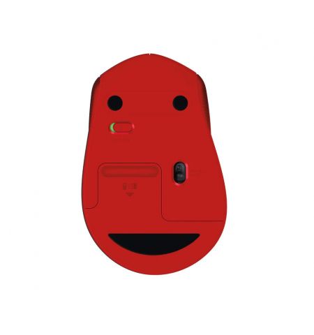 Мышь беспроводная компьютерная Logitech  M330 Silent Plus Wireless Red, Optical Mouse for Notebooks, nano receiver, 910-004911 Мышь беспроводная компьютерная Logitech  M330 Silent Plus Wireless Red, Optical Mouse for Notebooks, nano receiver, 910-004911