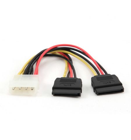 Gembird CC-SATA-PSY Serial ATA x2, 15 cm power cable (Кабель питания SATA) (cablu/кабель)