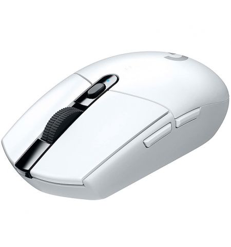 Мышь беспроводная Logitech Gaming Mouse G305 Lightspeed Wireless White, High-speed, Hero Gaming Sensor,  6 Programmable buttons, 200-12000 dpi, 1ms report rate, White, 910-005291 Мышь беспроводная Logitech Gaming Mouse G305 Lightspeed Wireless White, High-speed, Hero Gaming Sensor,  6 Programmable buttons, 200-12000 dpi, 1ms report rate, White, 910-005291