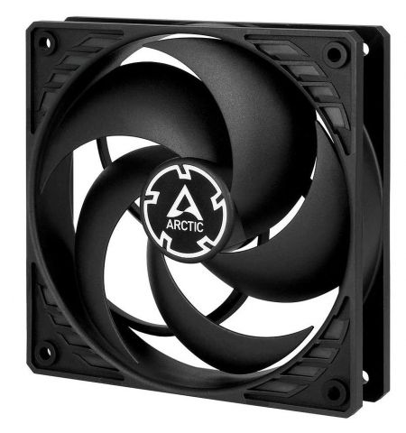 Case/CPU FAN Arctic P12, Pressure-optimised Fan, Black/Black, 120x120x25 mm, 3-pin, 1800rpm, Noise 0.3 Sone (@ 1800 RPM), 56.3 CFM (95.65 m3/h) (ACFAN00135A)
