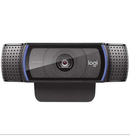 Logitech C920e HD Webcam, Full HD 1080p 30fps & HD 720p 30fps, Diagonal Field of View 78 degrees, 1.2x digital zoom