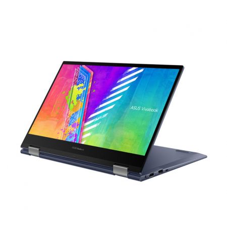 Ноутбук 14 ASUS Vivobook Flip 14 TP1401KA Slate Gray, Intel Pentium Silver N6000 1.1-3.3GHz/8GB DDR4/SSD 256GB/Intel UHD/WiFi 802.11AC/BT4.1/USB Type C/HDMI/HD WebCam/Number Pad/Illum. Keyb/14" HD Touchscreen Ноутбук 14 ASUS Vivobook Flip 14 TP1401KA Slate Gray, Intel Pentium Silver N6000 1.1-3.3GHz/8GB DDR4/SSD 256GB/Intel UHD/WiFi 802.11AC/BT4.1/USB Type C/HDMI/HD WebCam/Number Pad/Illum. Keyb/14" HD Touchscreen