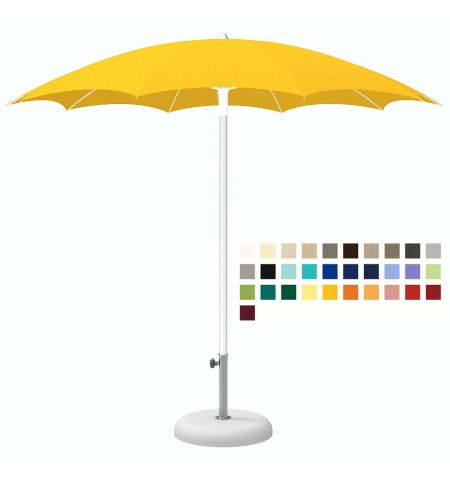 Зонт CREMA NARCISO NA22 (Италия), диаметр 220 cм прямые ребра + Ветрозащитный купол + Чехол из PVC + опора (80 см) для установки в утяжеляющую базу + База для зонта B23 (35kg) (Зонт для сада террасы бассейна) Зонт CREMA NARCISO NA22 (Италия), диаметр 220 cм прямые ребра + Ветрозащитный купол + Чехол из PVC + опора (80 см) для установки в утяжеляющую базу + База для зонта B23 (35kg) (Зонт для сада террасы бассейна)