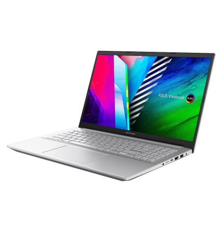 Ноутбук 15.6 ASUS VivoBook Pro 15 OLED M3500QA Cool Silver, AMD Ryzen 5 5600H 3.3-4.2Ghz/8GB/SSD 256GB/AMD Radeon Graphics/WiFi 6 802.11ax/BT5.0/USB Type C/HDMI/HD WebCam/Illuminated Keyb./15.6" FHD OLED NanoEdge Ноутбук 15.6 ASUS VivoBook Pro 15 OLED M3500QA Cool Silver, AMD Ryzen 5 5600H 3.3-4.2Ghz/8GB/SSD 256GB/AMD Radeon Graphics/WiFi 6 802.11ax/BT5.0/USB Type C/HDMI/HD WebCam/Illuminated Keyb./15.6" FHD OLED NanoEdge