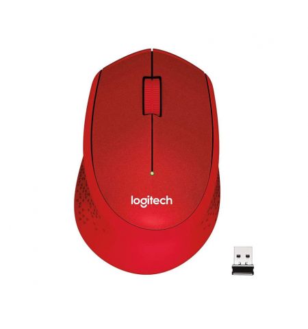 Мышь беспроводная компьютерная Logitech  M330 Silent Plus Wireless Red, Optical Mouse for Notebooks, nano receiver, 910-004911 Мышь беспроводная компьютерная Logitech  M330 Silent Plus Wireless Red, Optical Mouse for Notebooks, nano receiver, 910-004911