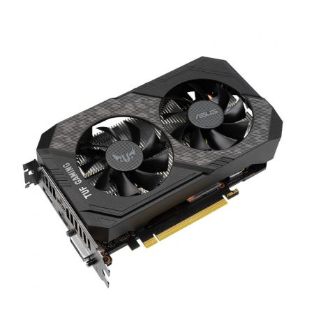 Видеокарта ASUS TUF-GTX1660TI-O6G-EVO-GAMING, GeForce GTX1660Ti 6GB GDDR6, 192-bit, GPU/Mem clock 1845/12002MHz, PCI-Express 3.0, DVI/2xHDMI/Display Port