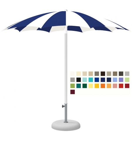 Зонт CREMA PEGASO PE22 (Италия), диаметр 220 cм без полей (без волана) + Ветрозащитный купол + Чехол из PVC + опора (80 см) для установки в утяжеляющую базу + База для зонта B23 (35kg) (Зонт для сада террасы бассейна) Зонт CREMA PEGASO PE22 (Италия), диаметр 220 cм без полей (без волана) + Ветрозащитный купол + Чехол из PVC + опора (80 см) для установки в утяжеляющую базу + База для зонта B23 (35kg) (Зонт для сада террасы бассейна)