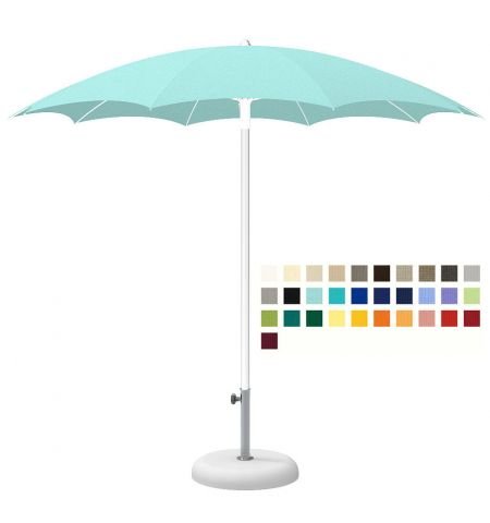 Зонт CREMA NARCISO NA22 (Италия), диаметр 220 cм прямые ребра + Ветрозащитный купол + Чехол из PVC + опора (80 см) для установки в утяжеляющую базу + База для зонта B23 (35kg) (Зонт для сада террасы бассейна) Зонт CREMA NARCISO NA22 (Италия), диаметр 220 cм прямые ребра + Ветрозащитный купол + Чехол из PVC + опора (80 см) для установки в утяжеляющую базу + База для зонта B23 (35kg) (Зонт для сада террасы бассейна)