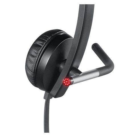 Logitech USB Headset H650e Dual, Bi-directional ECM noise-canceling mic Freq. resp: 100 Hz - 10 KHz Sensitivity: -45 dB +/- 3 dB, 2.5m cable, 981-000519 (casti cu microfon/наушники с микрофоном)