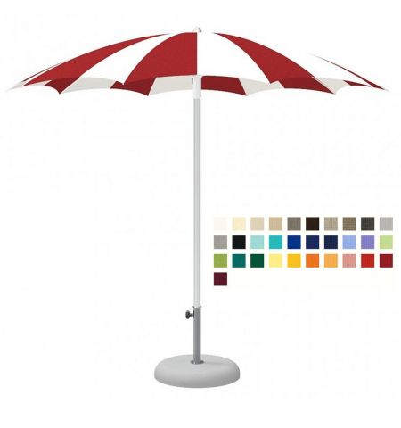 Зонт CREMA PEGASO PE18 (Италия), диаметр 180 cм без полей (без волана) + Ветрозащитный купол + Чехол из PVC + опора (80 см) для установки в утяжеляющую базу + База для зонта B23 (35kg) (Зонт для сада террасы бассейна) Зонт CREMA PEGASO PE18 (Италия), диаметр 180 cм без полей (без волана) + Ветрозащитный купол + Чехол из PVC + опора (80 см) для установки в утяжеляющую базу + База для зонта B23 (35kg) (Зонт для сада террасы бассейна)