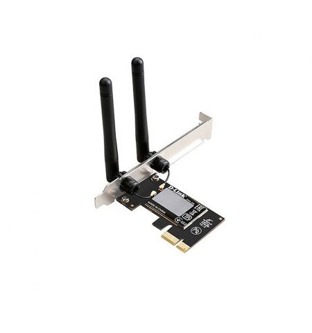 D-Link DWA-548/C1A Wireless N 300 PCI Express Desktop Adapter (802.11n) 802.11b/g/n compatible 2.4GHz Up to 300Mbps data transfer rate, PCIe Interface, 2 external dipole antennas (2dBi), (placa de retea wireless WiFi)