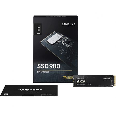 1TB SSD NVMe M.2 Gen3 x4 Type 2280 Samsung 980 MZ-V8V1T0BW, Read 3500MB/s, Write 3000MB/s (solid state drive intern SSD/внутрений высокоскоростной накопитель SSD) 1TB SSD NVMe M.2 Gen3 x4 Type 2280 Samsung 980 MZ-V8V1T0BW, Read 3500MB/s, Write 3000MB/s (solid state drive intern SSD/внутрений высокоскоростной накопитель SSD)