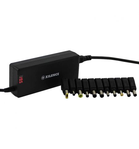 Xilence XP-LP120.XM012 Universal notebook adapter 120W, In DC 100V - 240V, Output 15V-24V, 12 adapters, LED Display