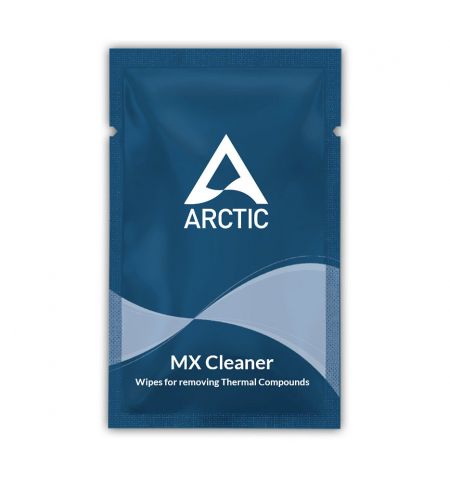 Салфетки для удаления термопасты Arctic MX Cleaner, Wipes for removing Thermal Compounds (Box of 40 Pieces), ACTCP00033A