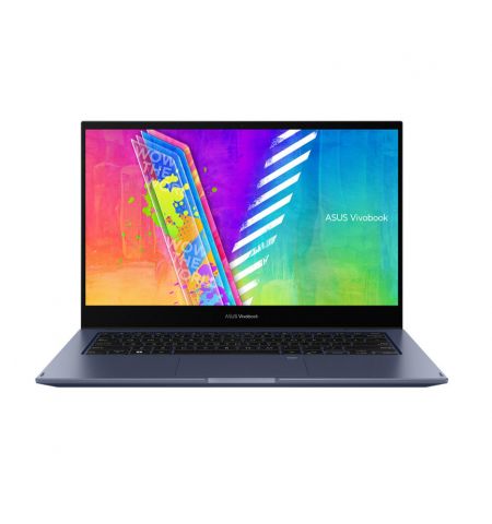 Ноутбук 14 ASUS Vivobook Flip 14 TP1401KA Slate Gray, Intel Pentium Silver N6000 1.1-3.3GHz/8GB DDR4/SSD 256GB/Intel UHD/WiFi 802.11AC/BT4.1/USB Type C/HDMI/HD WebCam/Number Pad/Illum. Keyb/14" HD Touchscreen Ноутбук 14 ASUS Vivobook Flip 14 TP1401KA Slate Gray, Intel Pentium Silver N6000 1.1-3.3GHz/8GB DDR4/SSD 256GB/Intel UHD/WiFi 802.11AC/BT4.1/USB Type C/HDMI/HD WebCam/Number Pad/Illum. Keyb/14" HD Touchscreen