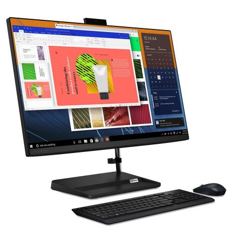 Компьютер моноблок 23.8 Lenovo IdeaCentre AIO 3i 24ITL6 Black, Intel Core i5-1135G7 2.4-4.2GHz/16GB DDR4/SSD 512GB/Intel UHD Graphics/Webcam HD/Speakers 2x2W/WiFi 802.11AX+BT 5.0/Gigabit LAN/23.8 FullHD IPS (1920x1080)/Wireless Keyboard&Mouse/No OS / F0G0 Компьютер моноблок 23.8 Lenovo IdeaCentre AIO 3i 24ITL6 Black, Intel Core i5-1135G7 2.4-4.2GHz/16GB DDR4/SSD 512GB/Intel UHD Graphics/Webcam HD/Speakers 2x2W/WiFi 802.11AX+BT 5.0/Gigabit LAN/23.8 FullHD IPS (1920x1080)/Wireless Keyboard&Mouse/No OS / F0G0