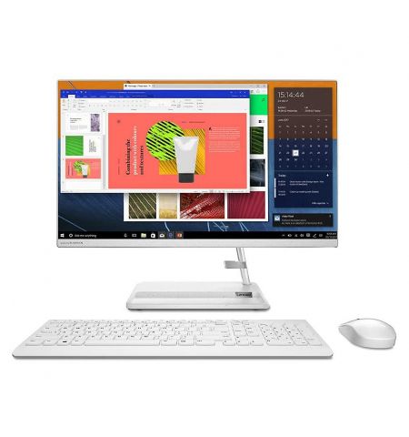 Компьютер моноблок 23.8 Lenovo IdeaCentre AIO 3 24ITL6 White, Intel Core i3-1115G4 2C/4T 3.0-4.1GHz, 6MB/8GB DDR4/SSD 256GB/Intel UHD Graphics/Webcam HD/Speakers 2x3W/WiFi 802.11AX+BT 5.0/Gigabit LAN/23.8 FullHD IPS (1920x1080)/Wireless Keyboard&Mouse/No Компьютер моноблок 23.8 Lenovo IdeaCentre AIO 3 24ITL6 White, Intel Core i3-1115G4 2C/4T 3.0-4.1GHz, 6MB/8GB DDR4/SSD 256GB/Intel UHD Graphics/Webcam HD/Speakers 2x3W/WiFi 802.11AX+BT 5.0/Gigabit LAN/23.8 FullHD IPS (1920x1080)/Wireless Keyboard&Mouse/No