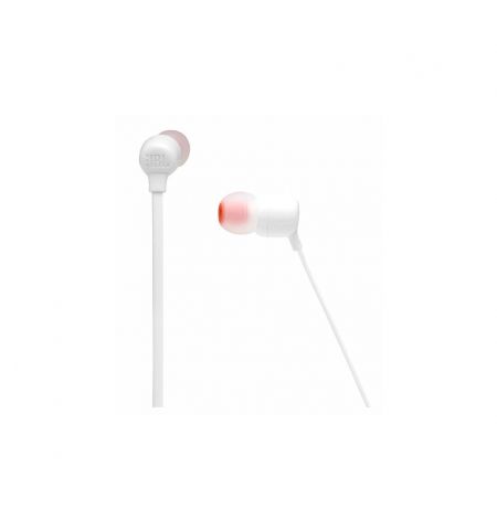 JBL Tune T125BT White Bluetooth Wireless In-Ear Headphones, 20Hz-20kHz, 16 Ohms, 96dB, Microphone, Remote, BT5.0, 120 mAh Lithium-Ion Polymer up to 16 hours,