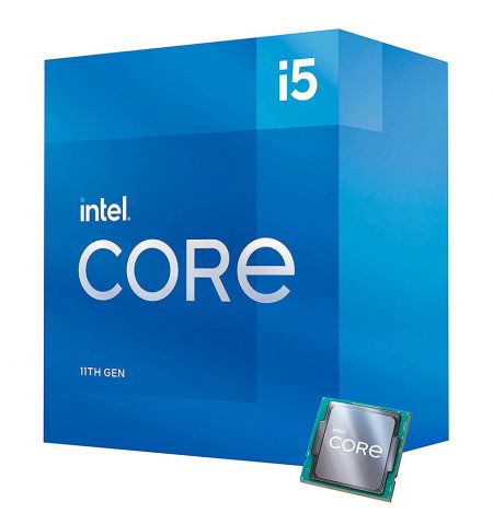 Процессор CPU Intel Core i5-11400 2.6-4.4GHz Six Cores 12-Threads, (LGA1200, 2.6-4.4GHz, 12MB, Intel UHD Graphics 730) BOX with Cooler, BX8070811400 (procesor/процессор)