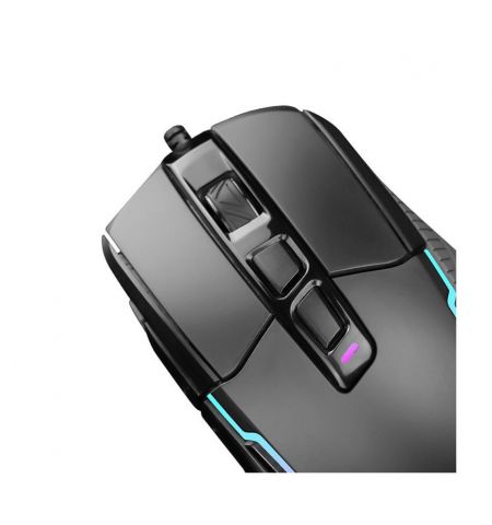 Мышь игровая MARVO G957, Gaming mouse 10000dpi adjustable, Optical sensor (Pixart), 7 programmable buttons, RGB, Advanced configuration, Braided cable, USB, Black Мышь игровая MARVO G957, Gaming mouse 10000dpi adjustable, Optical sensor (Pixart), 7 programmable buttons, RGB, Advanced configuration, Braided cable, USB, Black
