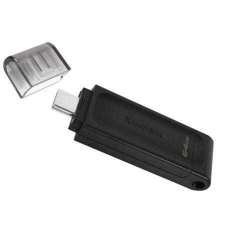 64GB USB Flash Drive Kingston DT70/64GB DataTraveler 70, USB Type-C 3.2 (memorie portabila Flash USB/внешний накопитель флеш память USB)