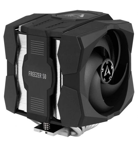 Cooler Dual Tower with A-RGB Arctic Freezer 50, Socket AMD AM4, Intel 1200, 1150, 1151, 1155, 1156, 2066, 2011(-3), 1xFAN 120mm, 1xFAN 140mm, 200-1800rpm PWM, 13 A-RGB LEDs, Fluid Dynamic Bearing Cooler Dual Tower with A-RGB Arctic Freezer 50, Socket AMD AM4, Intel 1200, 1150, 1151, 1155, 1156, 2066, 2011(-3), 1xFAN 120mm, 1xFAN 140mm, 200-1800rpm PWM, 13 A-RGB LEDs, Fluid Dynamic Bearing