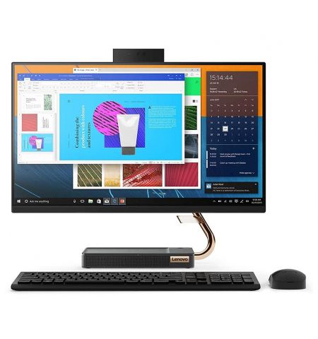 Компьютер моноблок 23.8 Lenovo IdeaCentre AIO 5 24IOB6 Black, Intel Core i7-11700T 1.4-4.6GHz/16GB DDR4/SSD 256GB + 1TB HDD/Intel UHD Graphics 750/Webcam HD/Speakers 2x3W+5W/WiFi 802.11AX+BT 5.0/Gigabit LAN/23.8 FHD IPS (1920x1080)/Wireless Keyboard&Mouse Компьютер моноблок 23.8 Lenovo IdeaCentre AIO 5 24IOB6 Black, Intel Core i7-11700T 1.4-4.6GHz/16GB DDR4/SSD 256GB + 1TB HDD/Intel UHD Graphics 750/Webcam HD/Speakers 2x3W+5W/WiFi 802.11AX+BT 5.0/Gigabit LAN/23.8 FHD IPS (1920x1080)/Wireless Keyboard&Mouse